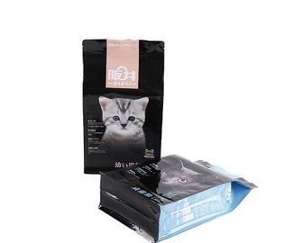 Flexible Packaging Custom Printing Plastic Cat Pet Food Stand Up Zipper Pouch With Zip Lock supplier