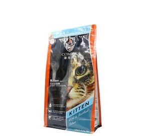 Flexible Packaging Custom Printing Plastic Cat Pet Food Stand Up Zipper Pouch With Zip Lock supplier