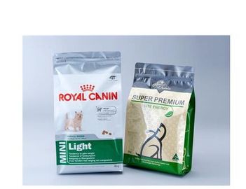 Colorful Flat Bottom  Moisture-Proof  Package Products Cat Treat Bags With Zipper supplier