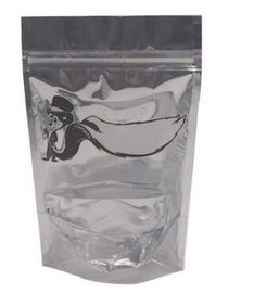 Clear Aluminum foil stand up Food packaging mylar k bags with k supplier