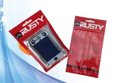 Printed aluminum foil plastic k bag for phone cover and cases supplier