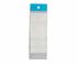manufacturer resealable header opp self-adhesive clear plastic bag supplier