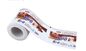 Plastic Food Wrapping Film / Custom Printing Sachet Packaging roll film / Red Plastic Film Roll supplier