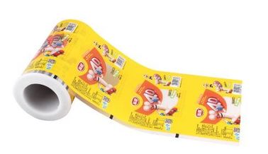 Custom print packaging plastic aluminum foil laminating roll film supplier