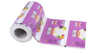 export quality products custom printed food packaging bags PE plastic film rolls supplier