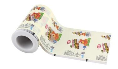 laminated materials custom printed soft flexible packaging food grade plastic film roll for soup base powder supplier