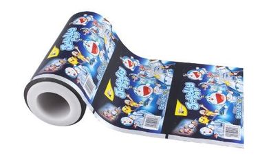 laminated materials custom printed soft flexible packaging food grade plastic film roll for soup base powder supplier