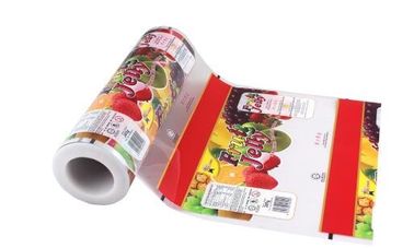 Printing Aluminum Foil plastic roll film flexible packaging for coffee bag supplier