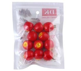 3 sides heat seal OPP laminated material Plastic Packaging bag  for food  with tear notch supplier