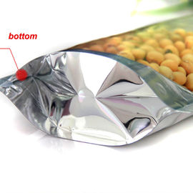 Metallic Foil Mylar Bags  Zip Lock Stand Up Food Pouch Bulk Food Bags supplier