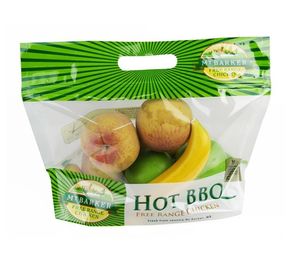 Printing Grapes packing bag with bottom and zipper/Laminated bag for grapes packing/Plastic grapes OPP bag supplier