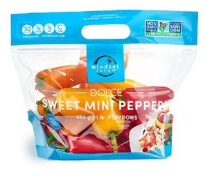 8 Colors Printing Plastic opp reusable zip lock frozen lettuce fresh vegetable packaging bag with holes supplier