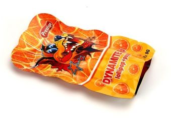 Food grade Bottom gusset Printed Heat Seal shape Plastic Bag For Candy Packing supplier