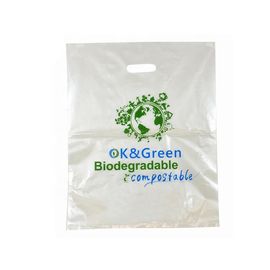 Eco Friendly Compostable D2W EPI Cassava Corn Starch 100%  Biodegradable Plastic Bag Wholesale supplier