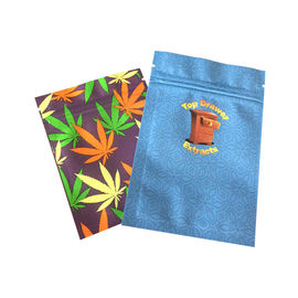 Hot sale smell proof bag smoking weed package bags stand up zip plastic pouches for Cigar packing supplier