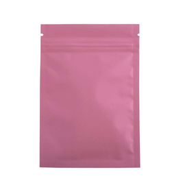 Colorful Mylar k Bag Smell Proof Food Storage Metallic Foil Airtight Bags Plastic Candy Packaging Pouch Flat Heat supplier