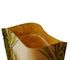 Wholesale Biodegradable Zipper Brown Kraft Paper Bags Tea/Food Packaging Stand Up Paper k Bag supplier