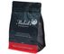 Side gusset Matte black aluminum foil Ziplok coffee Packaging Bags supplier