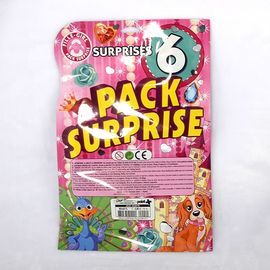 Custom printed middle sealed aluminum foil plastic toy packaging bag with hanger hole supplier