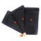 High Quality Biodegradable Smell Proof Matte Black k Plastic Packaging Bags supplier