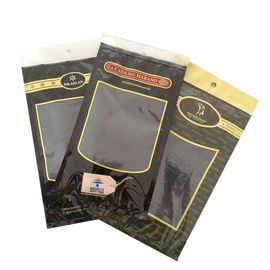 Custom printed three side seal resealable k cigar tobacco leaf plastic packaging bag supplier