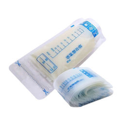 Breast Milk Storage Bags stand up Triple Zipper Plastic bag moisture proof supplier