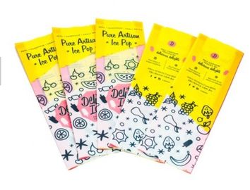 Food grade popsicle wrapper packaging bag Cheap custom printed cheap plastic opp bags supplier