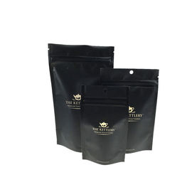 China supplier custom design printing resealable aluminum foil stand up pouches with zipper for food packaging supplier