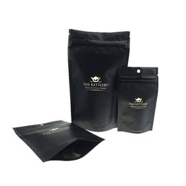 China supplier custom design printing resealable aluminum foil stand up pouches with zipper for food packaging supplier