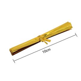 3X4 WITH 200 TWIST TIES 4" 6 MIX COLORS - 1.4 MILS THICKNESS OPP PLASTIC BAGS FOR LOLLIPOP CANDY CAKE POP CHOCOLA supplier
