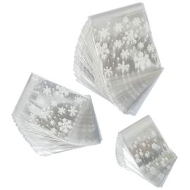 300 PIECES SELF-ADHESIVE PLASTIC CELLOPHANE TREAT BAGS FOR PACKAGING CANDY supplier