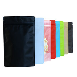 Printing customized aluminum foil seal zip lock plastic bag for coffee/tea supplier
