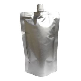 Custom 500ML k Reusable Standing Up Aluminum Foil Clear Plastic Food Packaging Drink Pouch Bag With Spout supplier