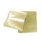 Aluminum Foil  Flat Three Side Bag Printed Gold Aluminum Foil Bag supplier
