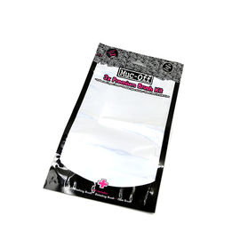 Customized printed transparent clear resealable wholesale plastic makeup brush k bags supplier