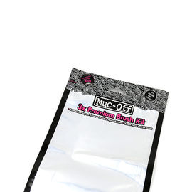 Customized printed transparent clear resealable wholesale plastic makeup brush k bags supplier