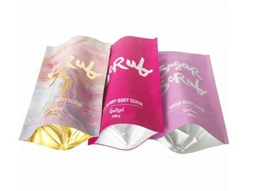 custom printed zipper food pouch reusable mylar k plastic packaging bags supplier