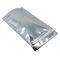 Custom Stand Up Clear Silver Zip Lock Resealable Aluminum Mylar Foil Heat Seal Plastic Packaging Bag supplier