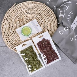 Custom Design Pearl Film Bag Different Size Zipper Plastic Sachet With Own Logo for electronic product packaging supplier