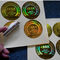 Custom design secure label packaging / shining 3D hologram label / adhesive hologram sticker supplier