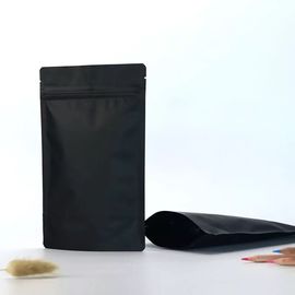 Matte Black Stand Up Aluminum Foil Zipper Zip Lock Bag Package Pouch Packaging Doypack Mylar Storage k Coffee Bags supplier