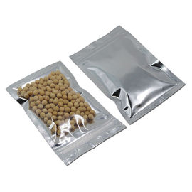 Resealable Clear Transparent Aluminum Foil Bag Self Seal pet/pe Plastic Zipper k Packing Food Bag supplier