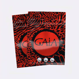 Custom Design Resealable Laminated Aluminum Foil Zipper Bag 3 Side Sealing Bag supplier