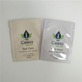 mylar Aluminum foil face mask packaging facial cream bag/Plastic cosmetics sachet Bags supplier