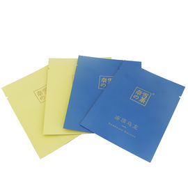 Three side heat seal custom aluminum foil vacuum tea packaging bag mylar pouch supplier