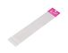 new trendy products white back plastic makeup brushes sealed header clear opp bag supplier