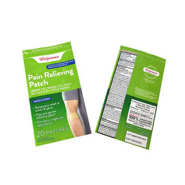 High Quality custom printing PET Heat Back center sealed paste Packaging Bags with factory price supplier