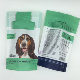 Custom Printed Plastic Stand Up Pet Food Packaging Zip lock Pouch supplier