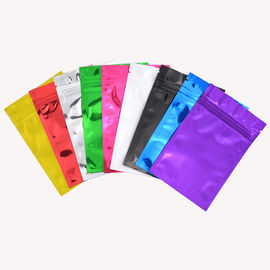 2.95''x3.937'' Mylar Food Storage Bags/retail packaging aluminum foil zipper bag supplier