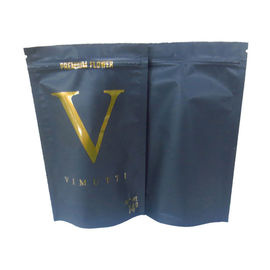 8oz 16oz 32oz UV Gloss printing and Matte Black custom k stand up pouches for nuts snack food packaging supplier